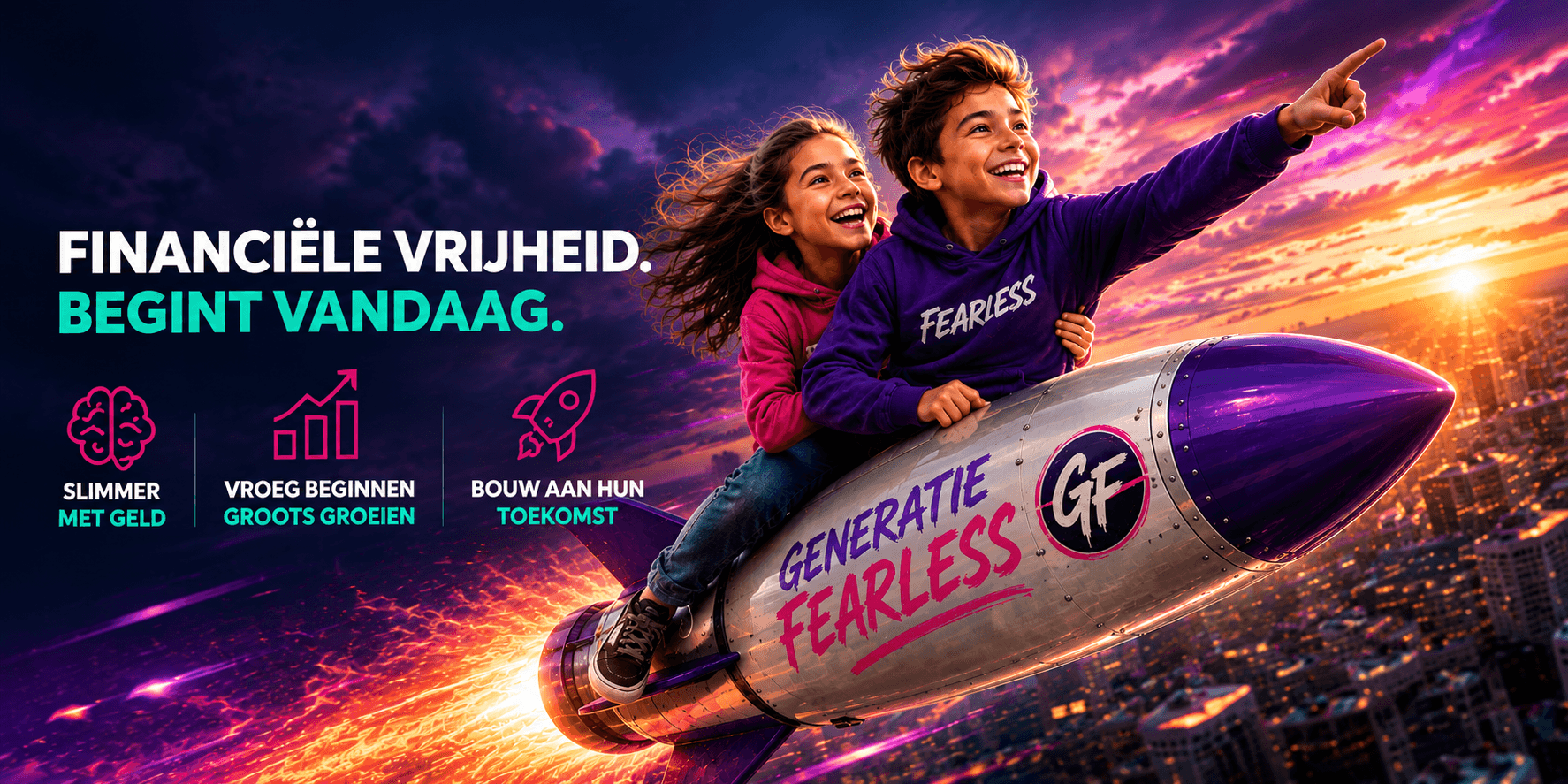 Generatie Fearless - Financiële vrijheid begint vandaag